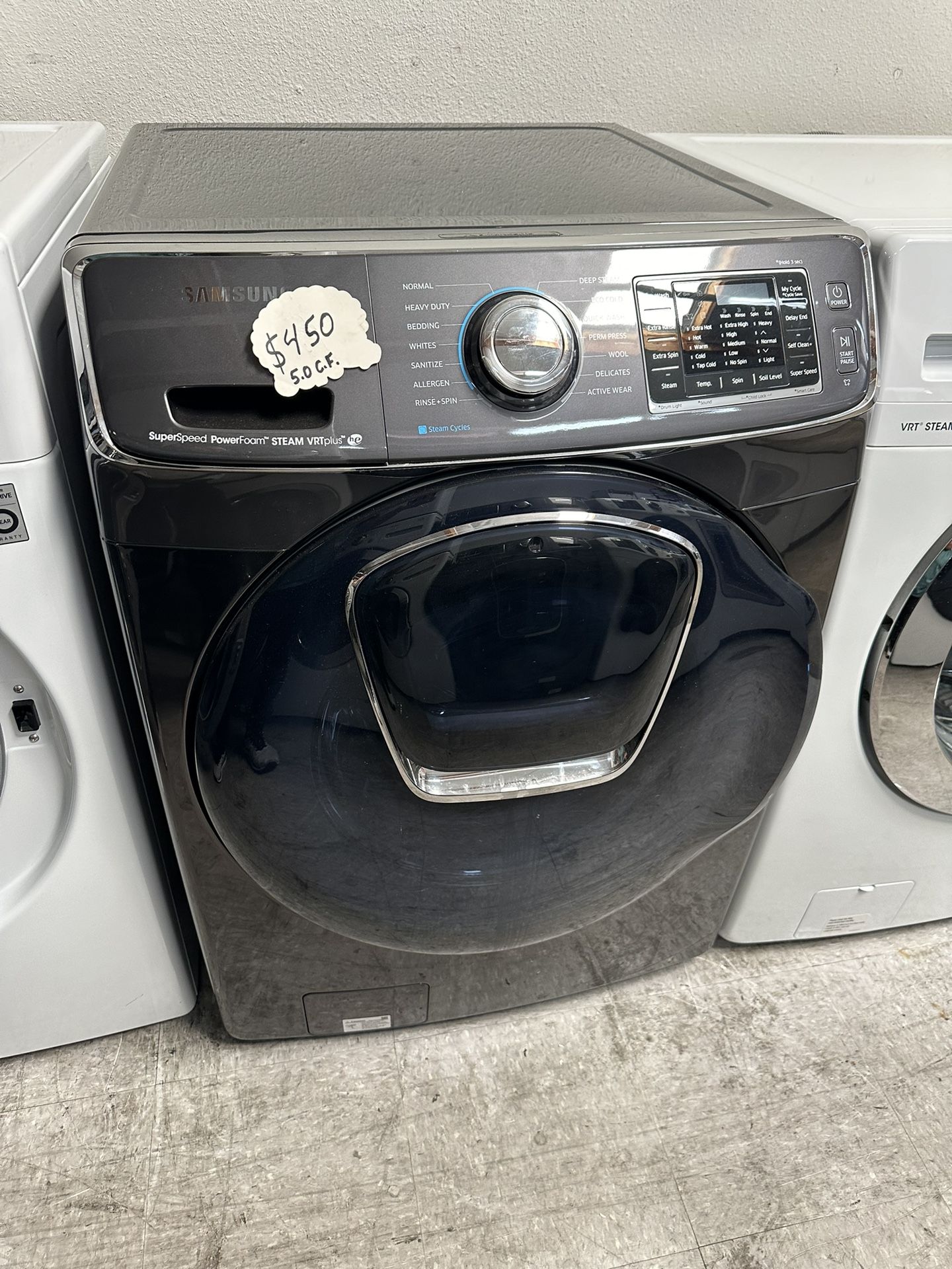 Samsung Washer 5.0 c.f.