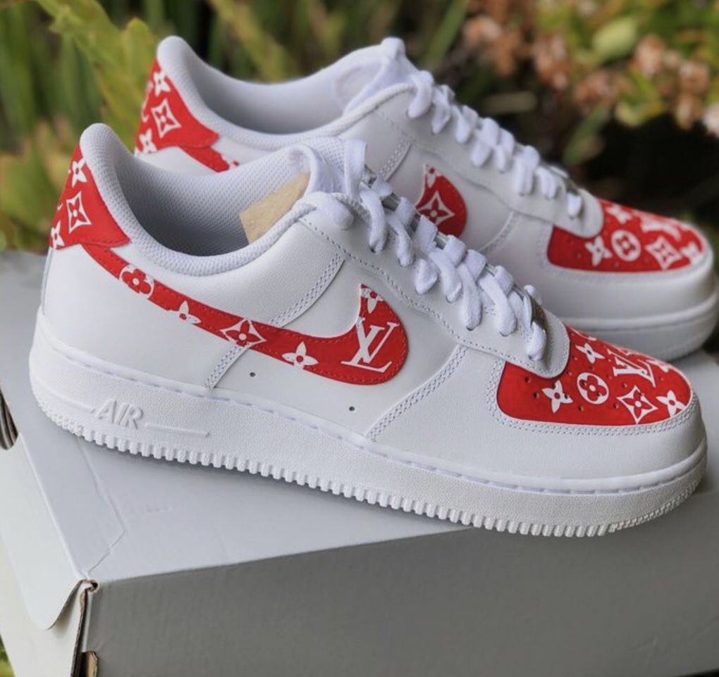 lv air force 1 red
