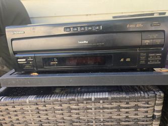 Pioneer LaserDisc 5-Disc CD CDV Multi-Play Player