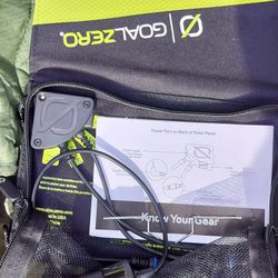 Solar Charger for the Outdoors or Hiking