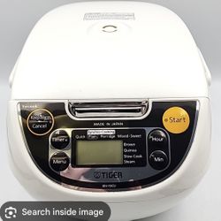 Tiger JBV-10CU 5.5-Cup Micom Rice Cooker and Warmer