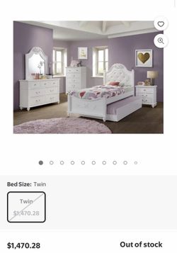 Twin Girls bedroom set