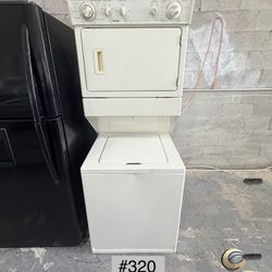 Kenmore Combo 27”W Washer And Dryer Stackable Electric (#320)