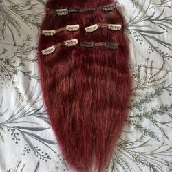 red clip on extensions 