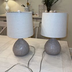 Table Lamps 2 For Night Tables Both For $40