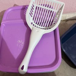 Cat Bin/cat Scop / Half Cat Litter 