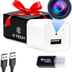 Hidden Spy Camera USB Charger, SD Card Not Included 