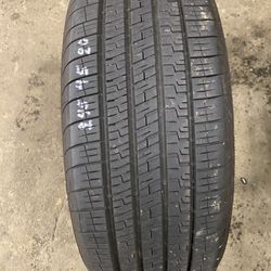 One Tire 245 45 20