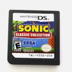 Sega Sonic Classic Collection Nintendo Ds