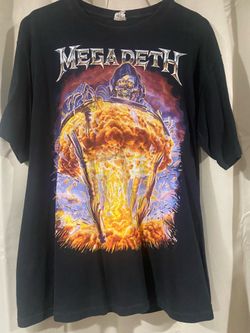 Megadeth Shirt Size -Large