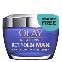 Olay Retinol 24 Max Night Face Moisturizer for Dull Skin Fragrance-Free - 1.7oz