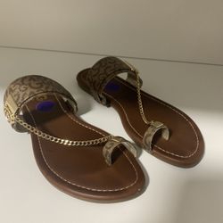 Guess Sandals Brown Size 8 1/2