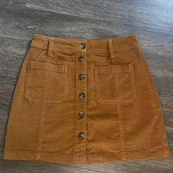 SO Women’s Button-Front Skirt -XS/S-