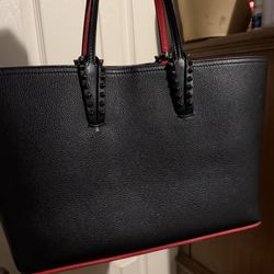Christian Louboutin Cabata Large Leather Tote Bag