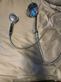 Dual Shower Head Set with Hoses