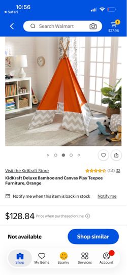 Kidkraft play teepee