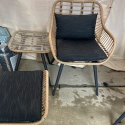 Wicker Patio Set