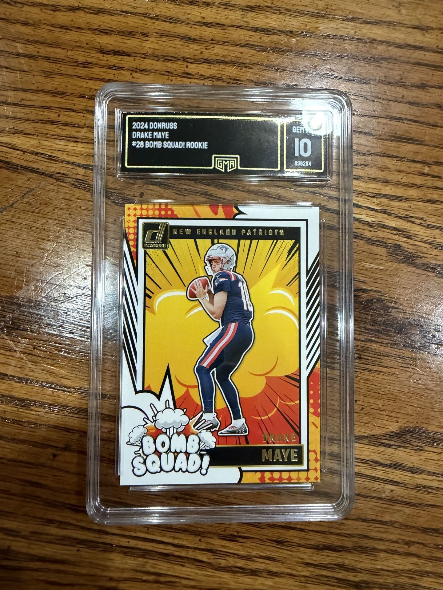 Drake Maye RC Bomb Squad 10