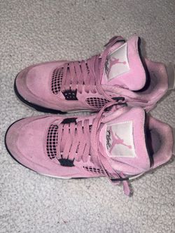 Pink Jordan retro shoes , size 7