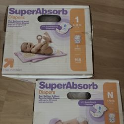 I have a lot of baby stuff: toys, a portable crib, strollers, car seats, and diapers.