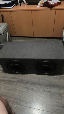 2 10” Sony xplod subs with closed box