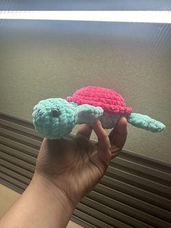 Handmade Crochet Turtle 