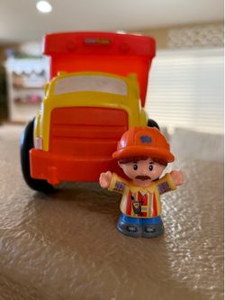 Little People Construction worker toy.