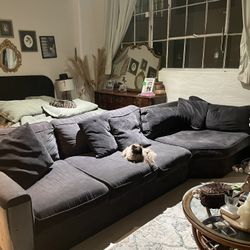 Living Spaces Sectional 