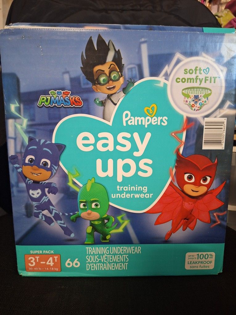 Pampers Easy Ups Training Underwear 3T-4T (66count)