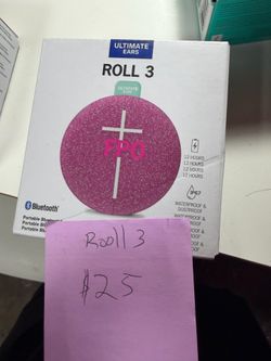 Speaker roll 3