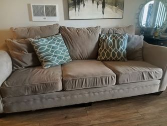 Over sized microfiber Sofa