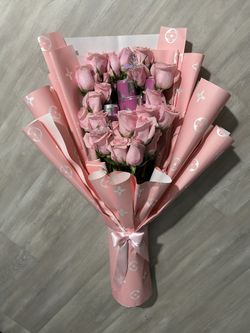 PINK RED BULL BOUQUET