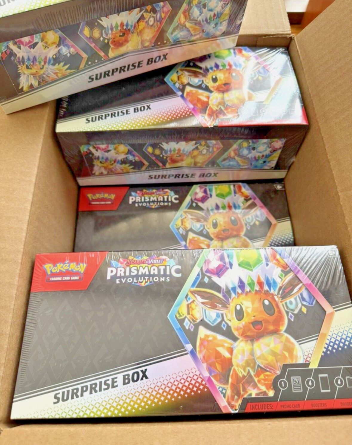 prismatic surprise boxes