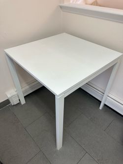 White Table