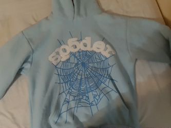 Sp5der Hoodie Blue