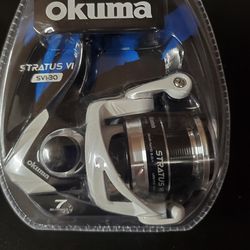 New Okuma Stratus VI 30 Spinning Reel