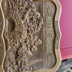 Wood carving Notre Dame