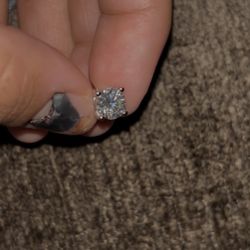 Moissan Stud Earrings