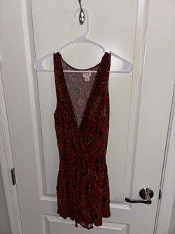 Floral Romper & Floral Top - Size M&L