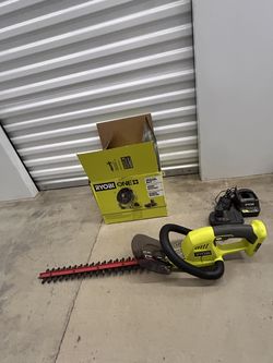 Ryobi ONE+ 18V 8-inch Grass Shear and Shrubber Trimmer.