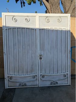 Security Metal door. For French door