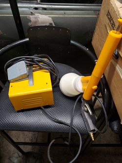 Harbor freight powder coating machine & some powder