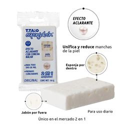 Nacre Shell Soap Sponge, Clarifying (T.TAiO)