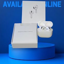 Apple AirPods 4 Wireless Earbuds White Bluetooth Active Noise Cancellation
