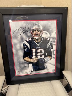 Autographed New England Tom Brady