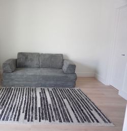 Gray Sofa and Sleeper Couch/Futon/Pull out bed/New/Check out my other listings