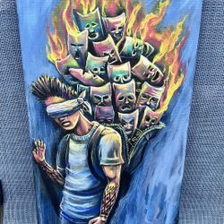 One Of A Kind Art Piece By Sal Navarro