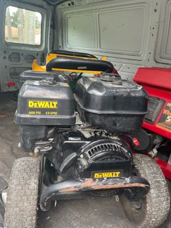 Dewalt pressure washer