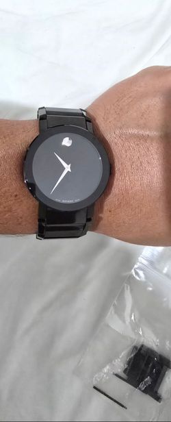 Movado Sapphire Watch (Black)