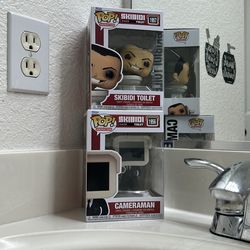Funko Pops Skibidi ToIlet
